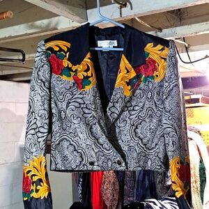 Lauren and Jane collection black and red jacket